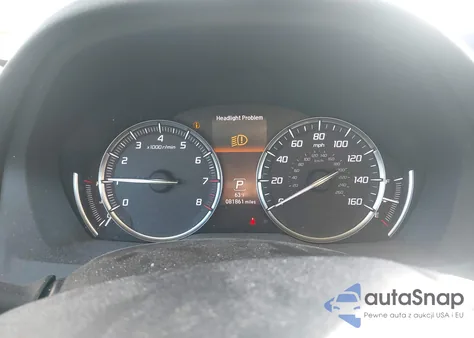 2018 Acura Mdx z USA, uszkodzony, nr VIN 5J8YD3H32JL003619